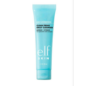 NEW e.l.f. Skin Holy Hydration! Clean Freak Daily Cleanser One Size Blue